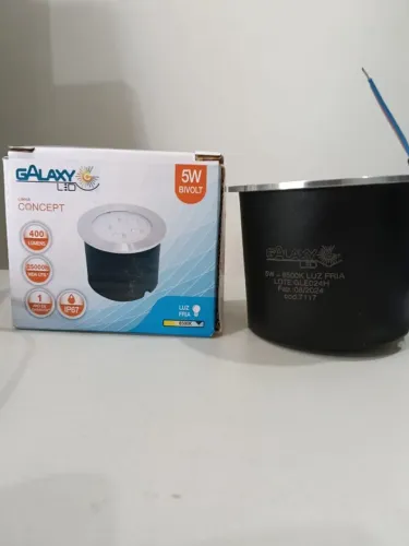 Luminaria LED EMBUTI de piso 5w 6500k GALAXY
