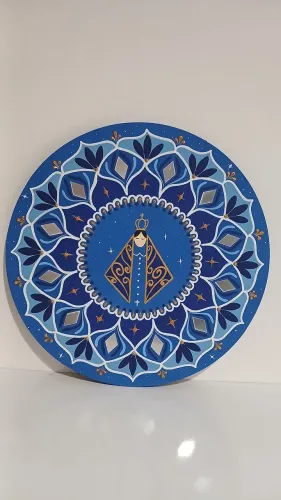 Mandala decorativa Nossa senhora de Fatima