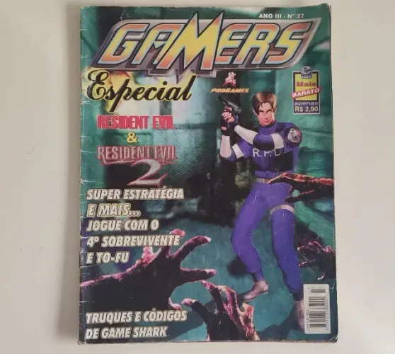 Revista Gamers Especial Resident Evil 1 E 2