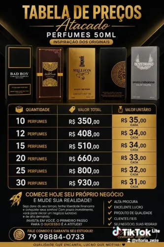 Perfume em atacado