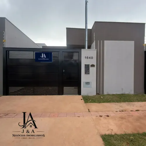 Casa á venda com 2 quartos sendo 1 suíte, Nova Lima em Campo Grande - MS