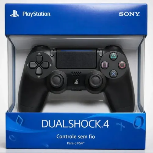 Controle Sem Fio DualShock 4 Compatível PS4