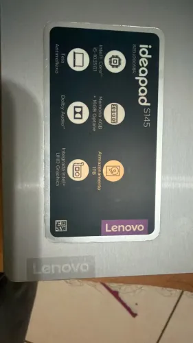 ? VENDO NOTEBOOK LENOVO IDEAPAD S145 - CORE i5 10ª GERAÇÃO ? Valor: R$ 1.300