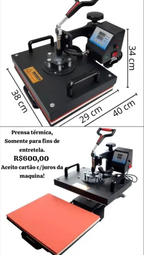 Prensa para entretela 