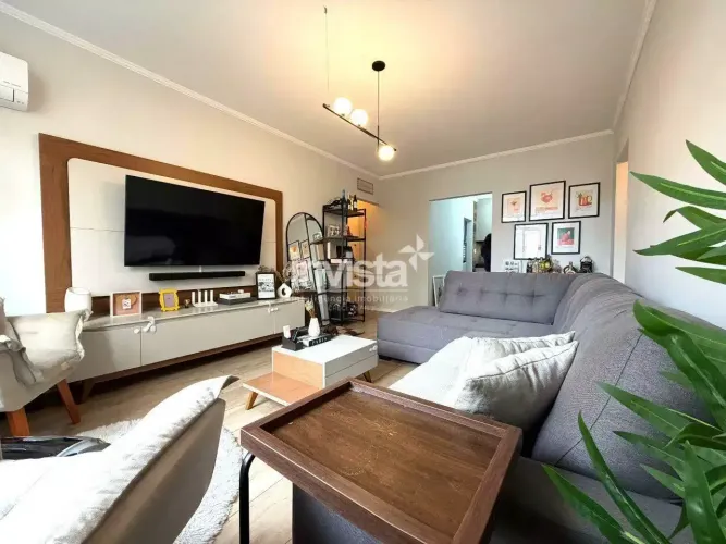 Apartamento à Venda na Vila Rica em Santos | 2 Dormitórios | Vaga Demarcada