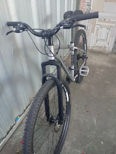 Bicicleta aro 29 loud , cinza grafismo,com documento.