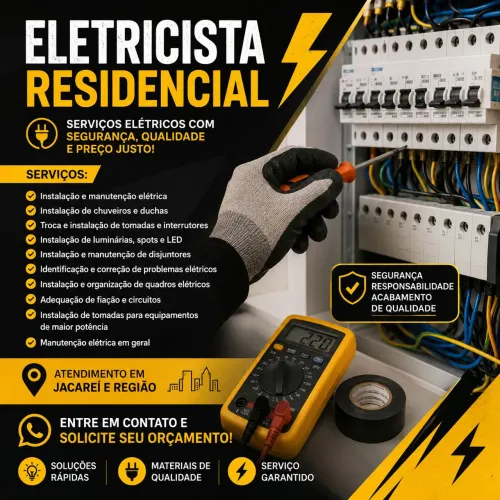 Eletricista Residencial e Predial