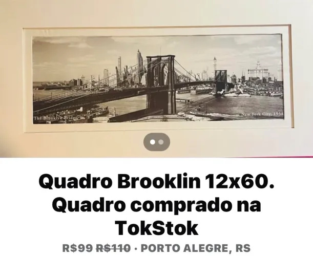Quadro Broklin NY 120x 60