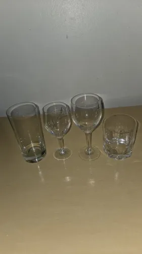 Copos e Taças de Cristais