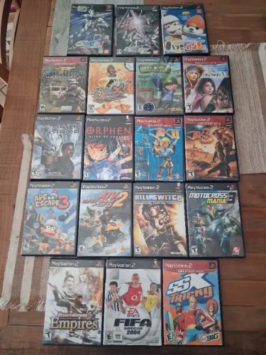 Jogos Originais Sony PlayStation PS2. Alguns LACRADOS. A partir de R$30. Envio OLX PAY