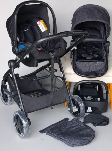 Carrinho de bebê Moisés 3 em 1