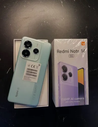 Redmi Note 14 5G NFC 8ram 256gb - novos
