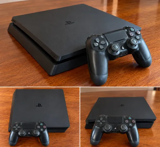 PS4 Slim 1TB + Controle - Leia a descrição