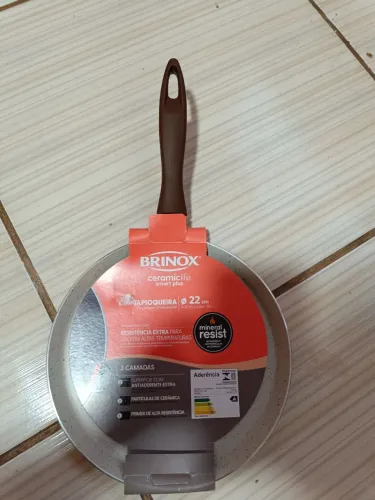 Tapioqueira 22cm brinox ceramic Life smart plus