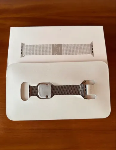 Pulseira Apple Loop de Titânio Milanês