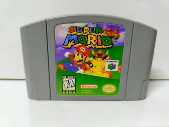 Super Mario 64 em ótimo estado