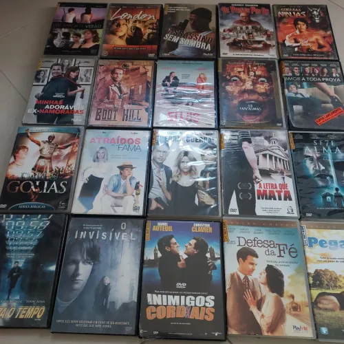 Dvd 20 filmes para amantes de mídia física