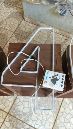 Número 4 em LED - 50cm