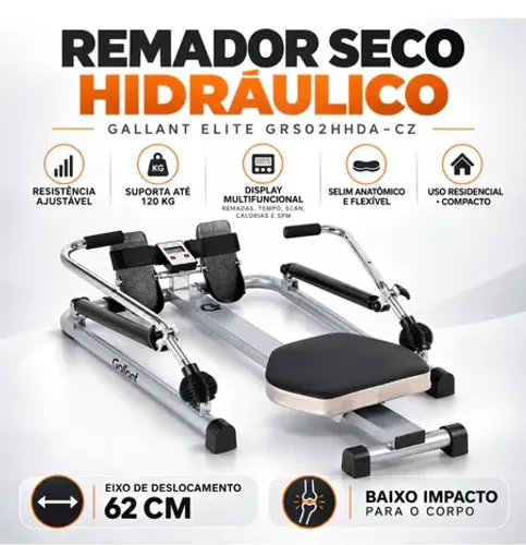 Remador Seco Hidráulico Gallant Elite