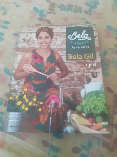 LIVRO BELA COZINHA BELA GIL CAPA DURA RECEITAS GLOBO ESTILO CAPA DURA