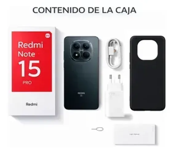 XIAOMI REDMI NOTE 15 PRO 4G 256GB/8GB RAM - CELULAR NOVO 