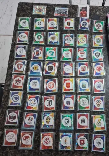 Todas as figurinhas Copa do Mundo 2026 completo