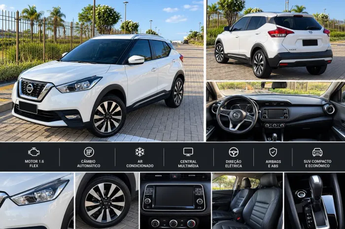 Nissan Kicks SV 1.6 16V Flexstar 5P Aut. 2019