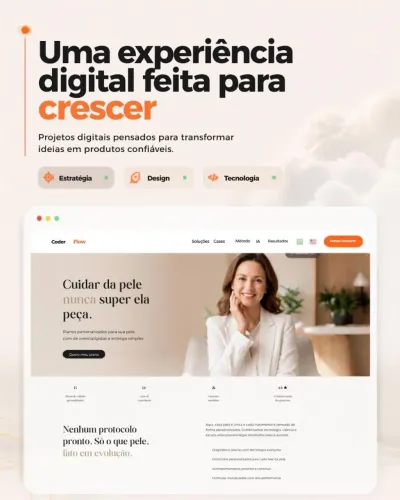 Criação de Site sob medida e Integrações com IA