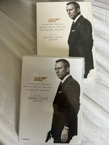 Box DVDs 007 Coleção Daniel Craig