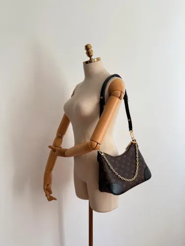 Bolsa couro legítimo Boulogne modelo qualidade italiana Louis Vuitton