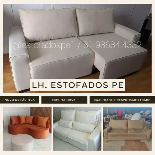 Fabricamos sofás sob encomenda