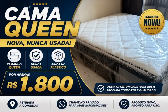 CAMA QUEEN NOVA