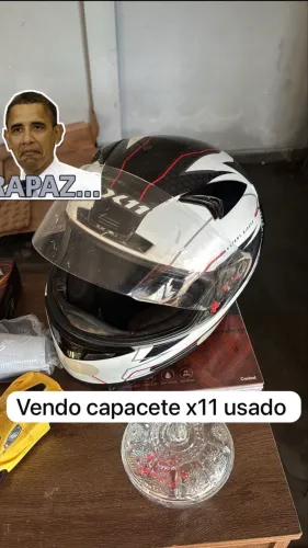 Vendo capacete x11