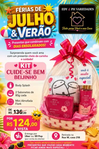 Kit cuide se bem Beijinho