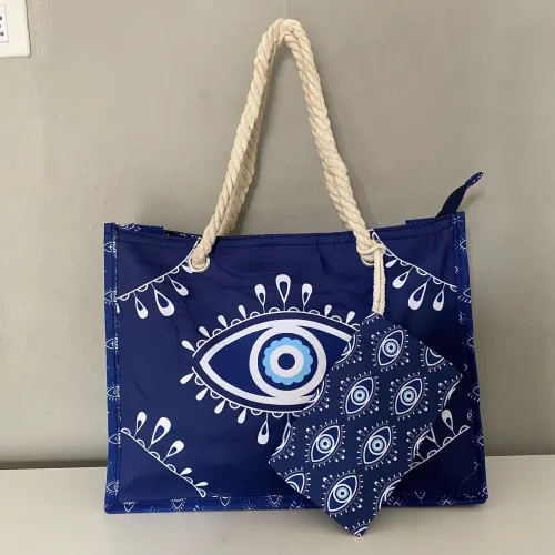 Bolsa Totebag Mandala olho Grego