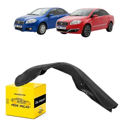 Parabarro Dianteiro Fiat Linea 2008 09 10 11 12 13 A 2016 Le