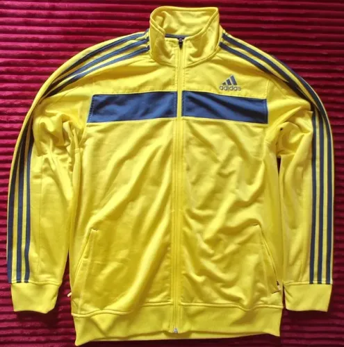 Jaqueta Adidas Stripes Amarela (Kill Bill) - Raro