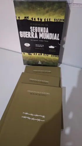 Box de livros o essencial da Segunda Guerra Mundial