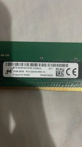 Memória RAM - Micron 32 GB DDR4 ECC