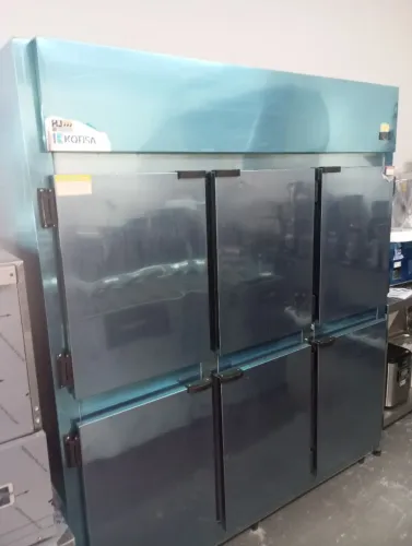 NZ. Mini câmara fria 0? a +7?C inox 6 portas KOFISA