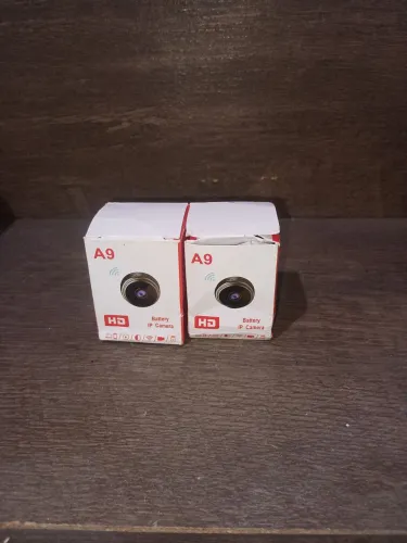 2 mini câmera espiã / de segurança sem fio modelo A9, acoplada