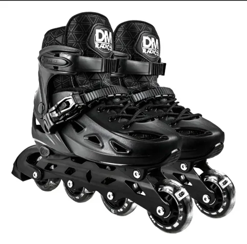 Patins Preto Roller Ajustável à Venda - Semi Profissional!