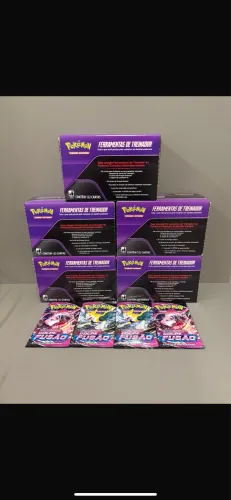 POKÉMON FERRAMENTAS DE TREINADOR ? 6 BOOSTERS GOLPE FUSÃO LACRADOS