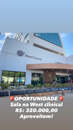 SALA À VENDA NA WEST CLINICAL