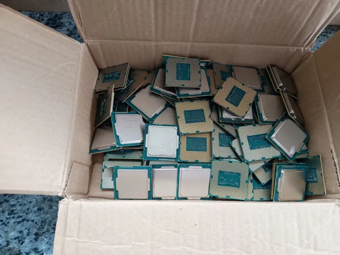 Vendo Lote com 100 Processadores Intel Core I5, 4a Geração Lga 1150 vários modelos, Novos.