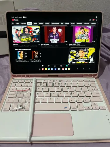 VENDO TABLET SAMSUNG GALAXY TAB A9+ COMPLETO COM ACESSÓRIOS