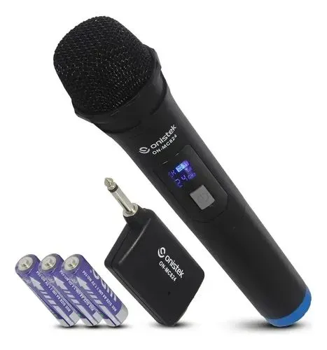 Microfone sem fio ( Pilhas )