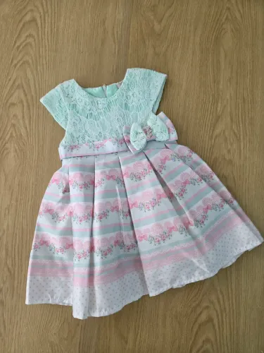vestido de festa petit cherie 9-12 meses
