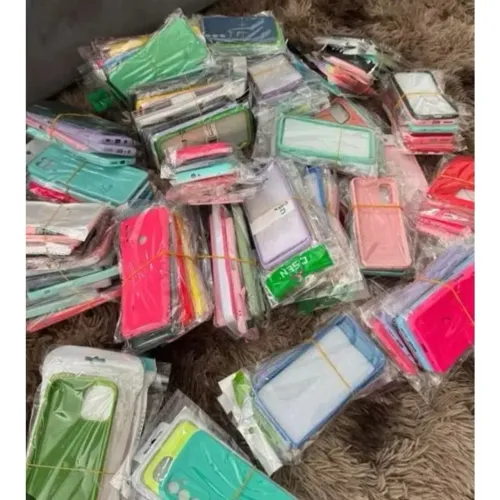Lote de 50 capinhas silicone variadas novas