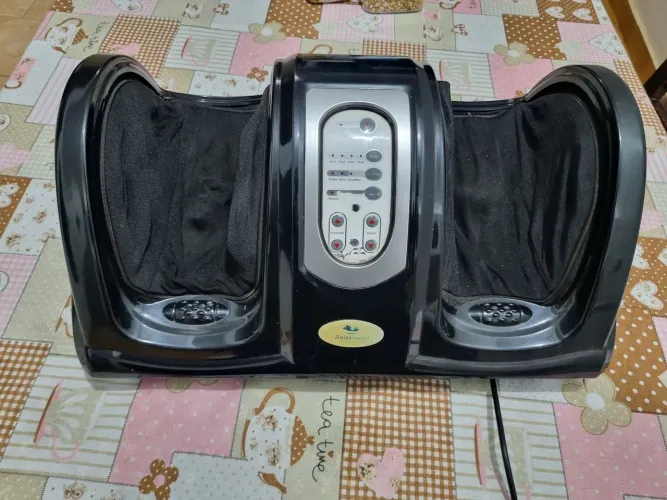 Massageador elétrica portátil pelos pés